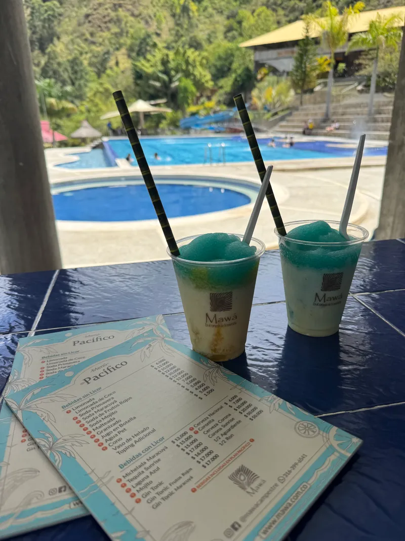 Bebidas en la zona Pacífico